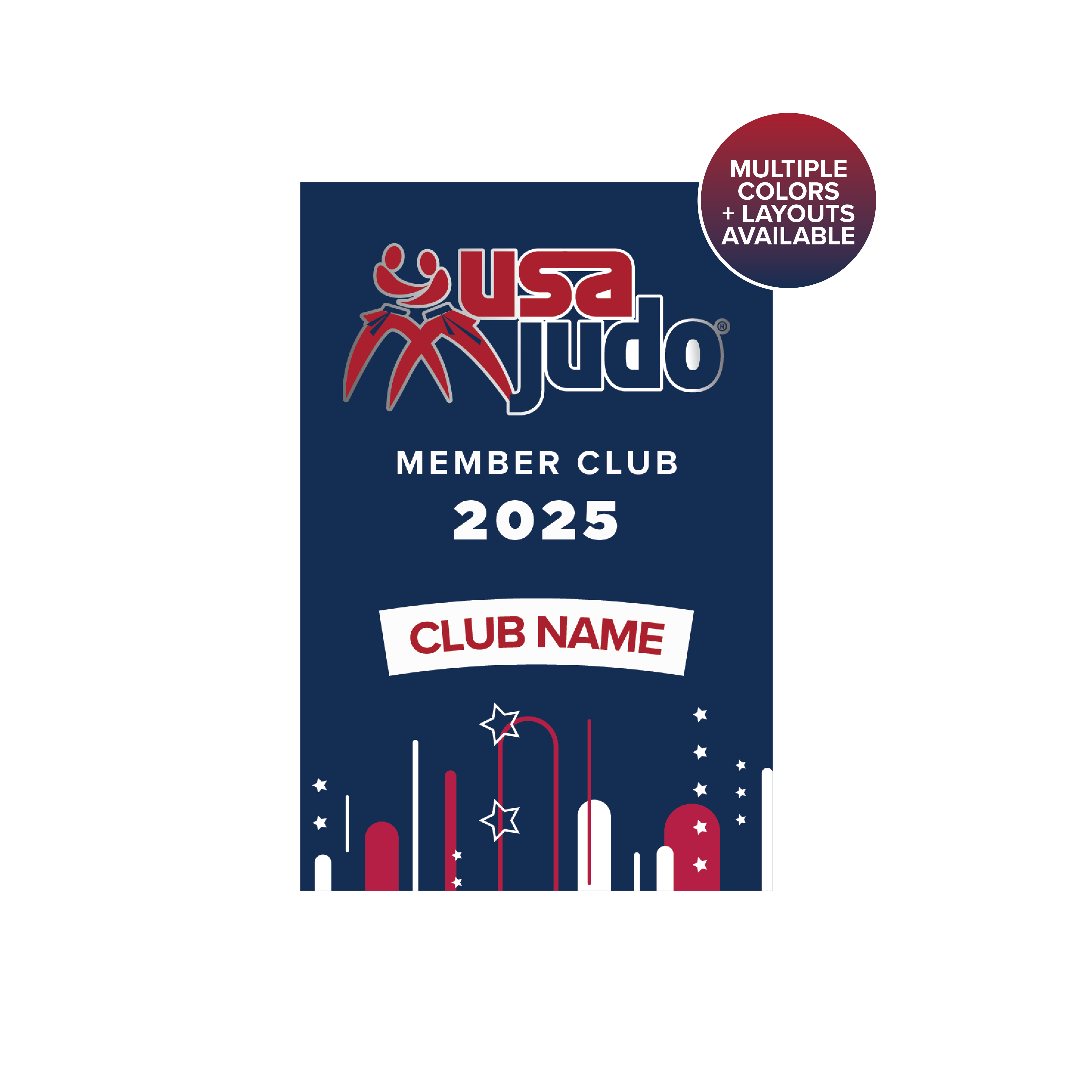 USA Judo Club Banner 2025