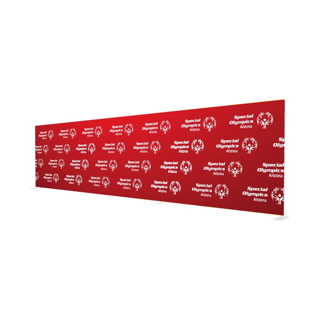 30ft Straight Tension Fabric Display