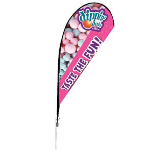 7ft Small Teardrop Flag