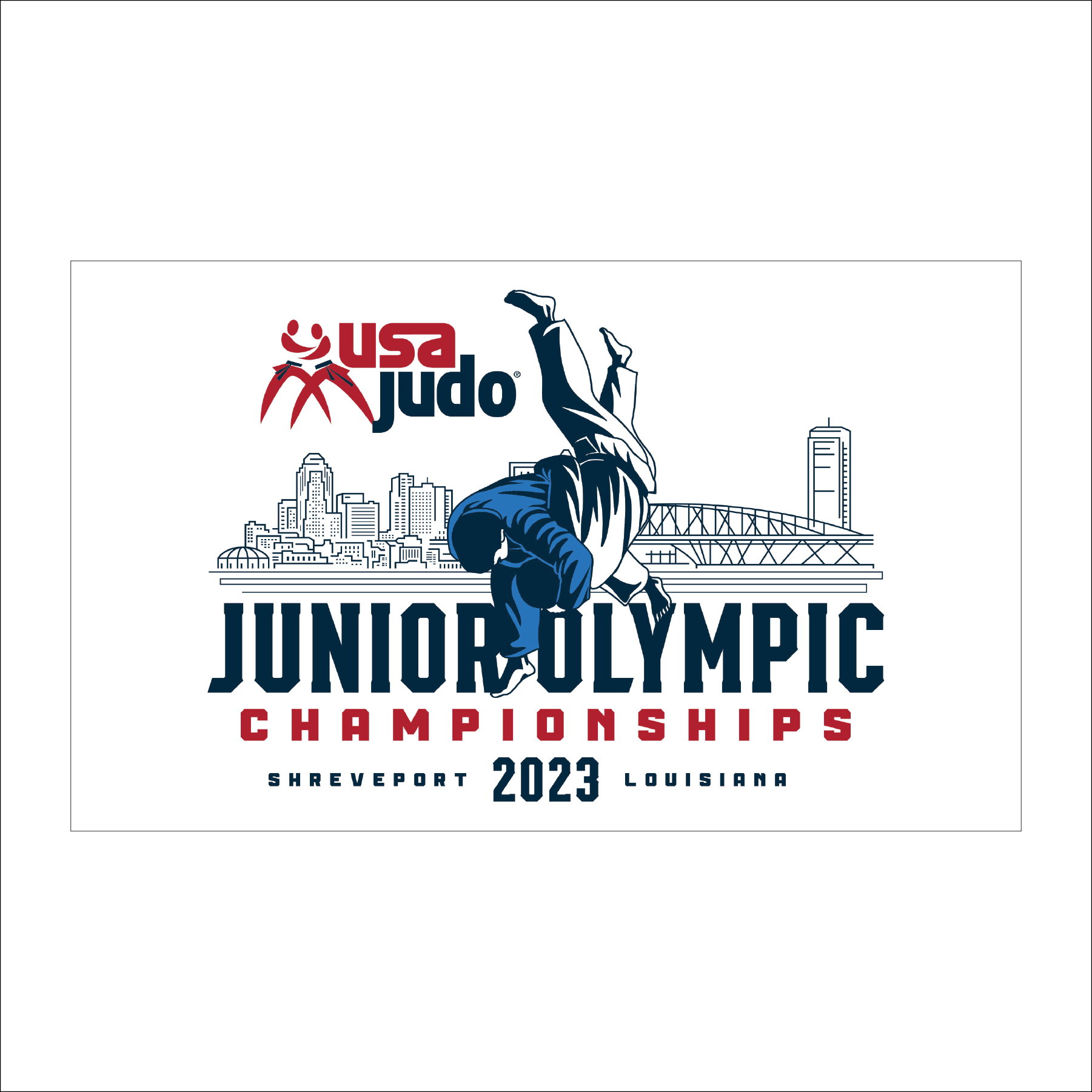 USA Judo Junior Olympic championship banner