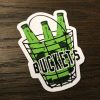Durable die cut stickers resistant to scratching, water, and sunlight