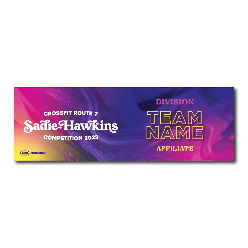 Competition Name Plates