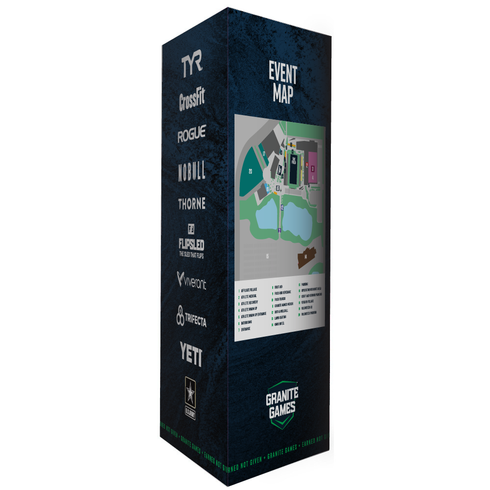 Fabric Display Tower