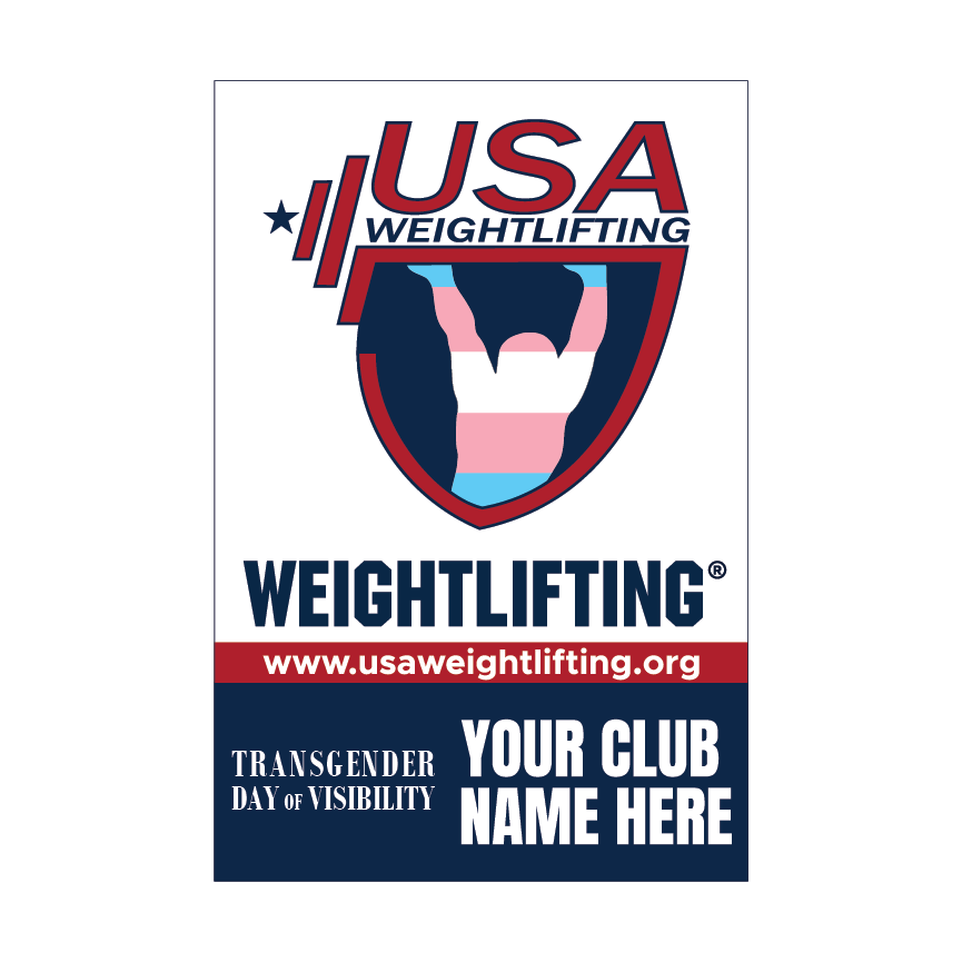 USAW Transgender Day of Visibility Banner