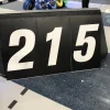 Personalized competitor name boards for events