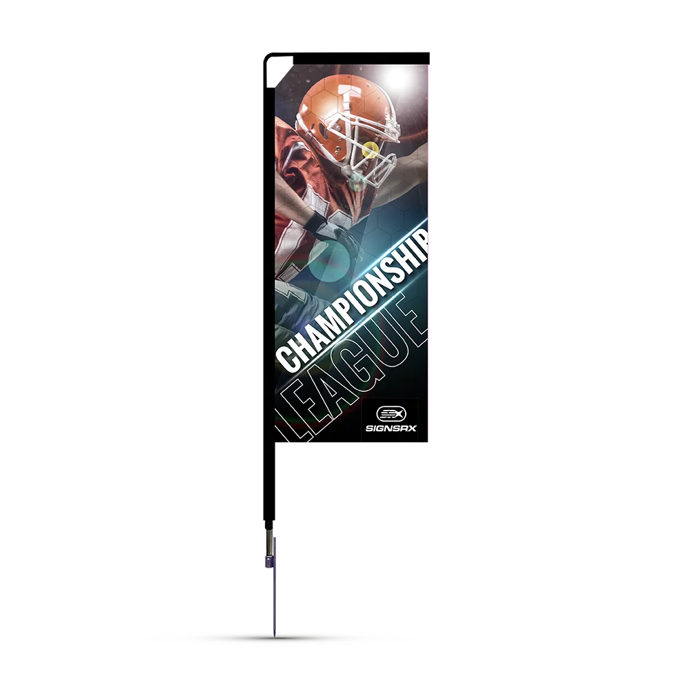 7' Medium Rectangle Flag