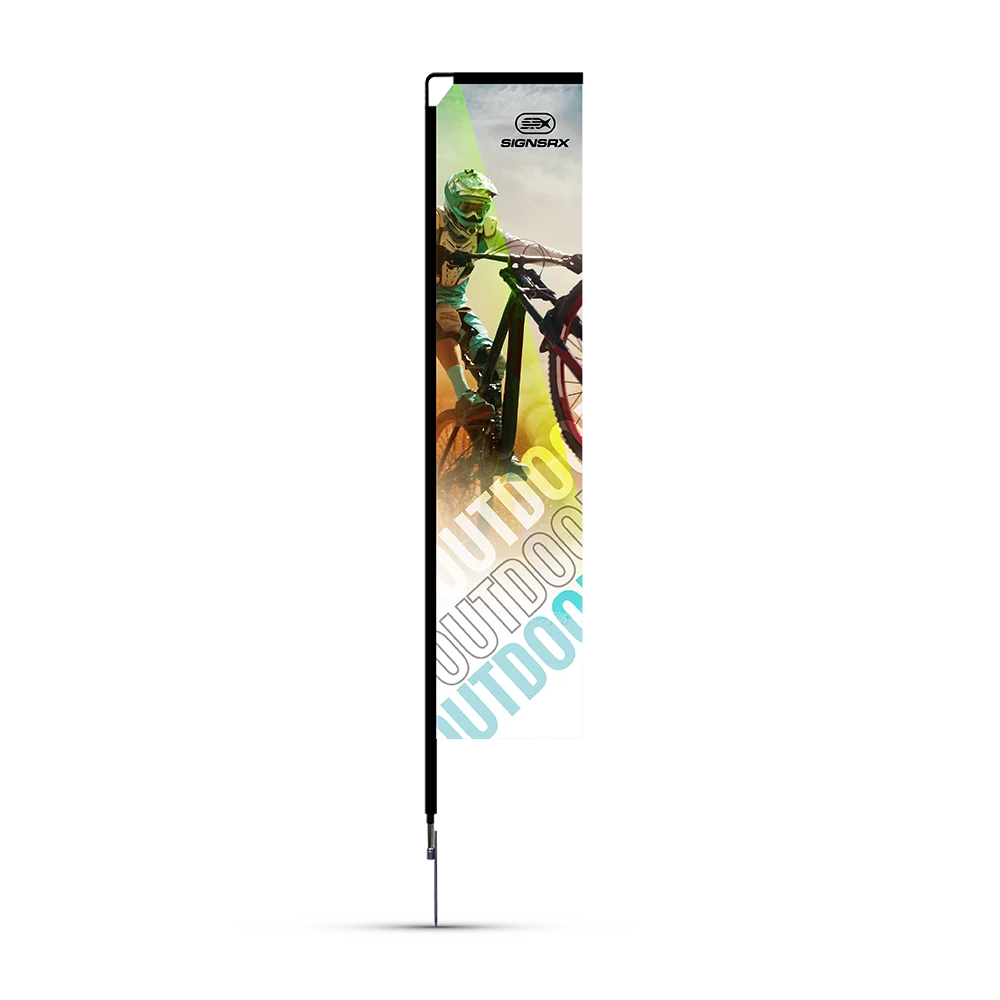 9.8' Medium Rectangle Flag