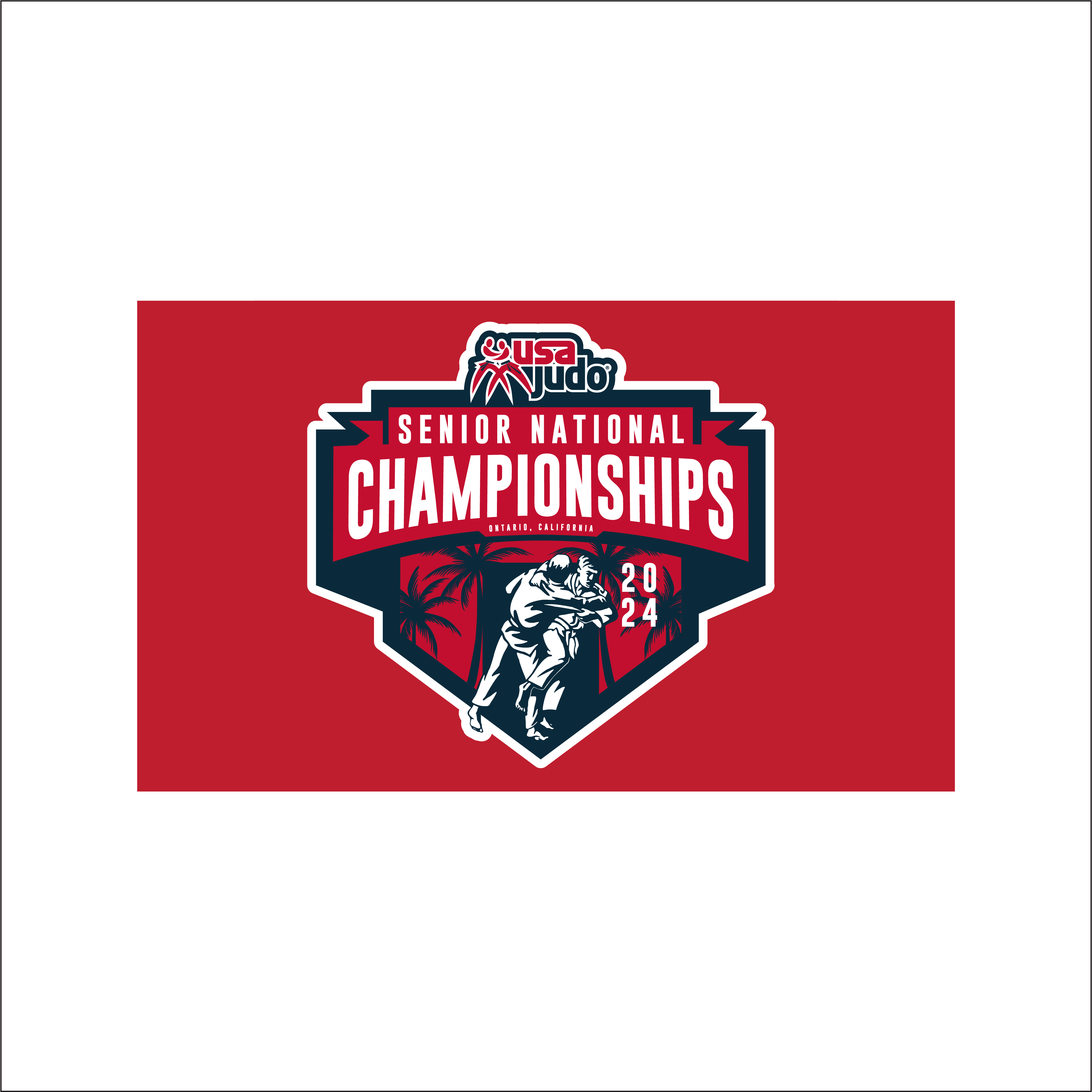 USA Judo Senior National Championships Banner 2024