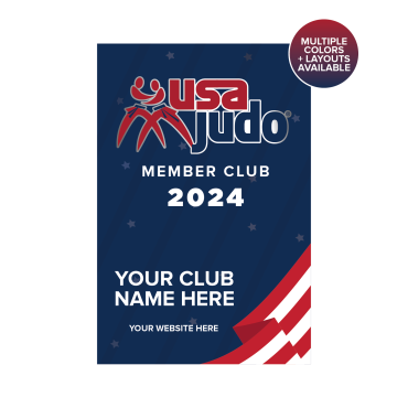 USA Judo Club Banner 2024