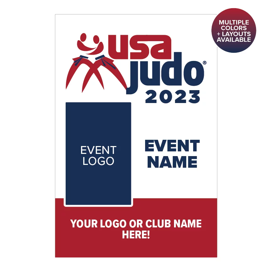 USA Judo Sanctioned Event Banner