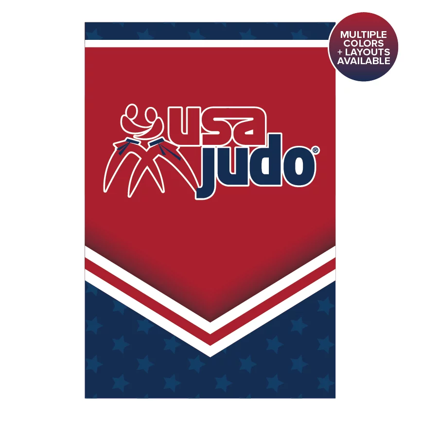 USA Judo Vertical Logo Banner