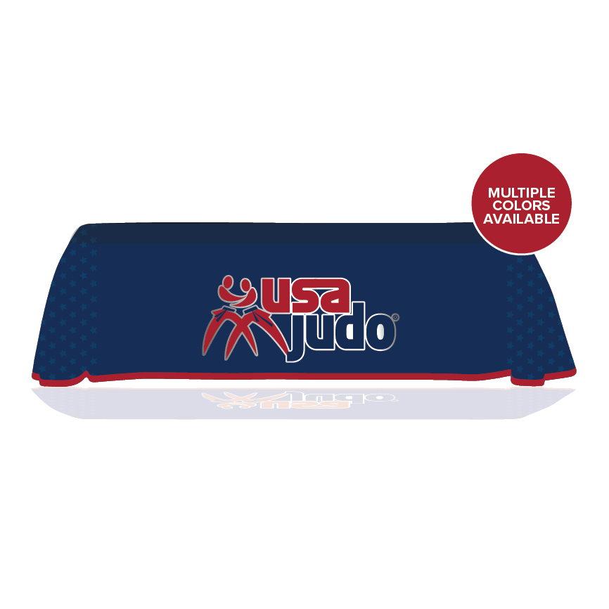 USA Judo Full Color 4 Sided Table Throw
