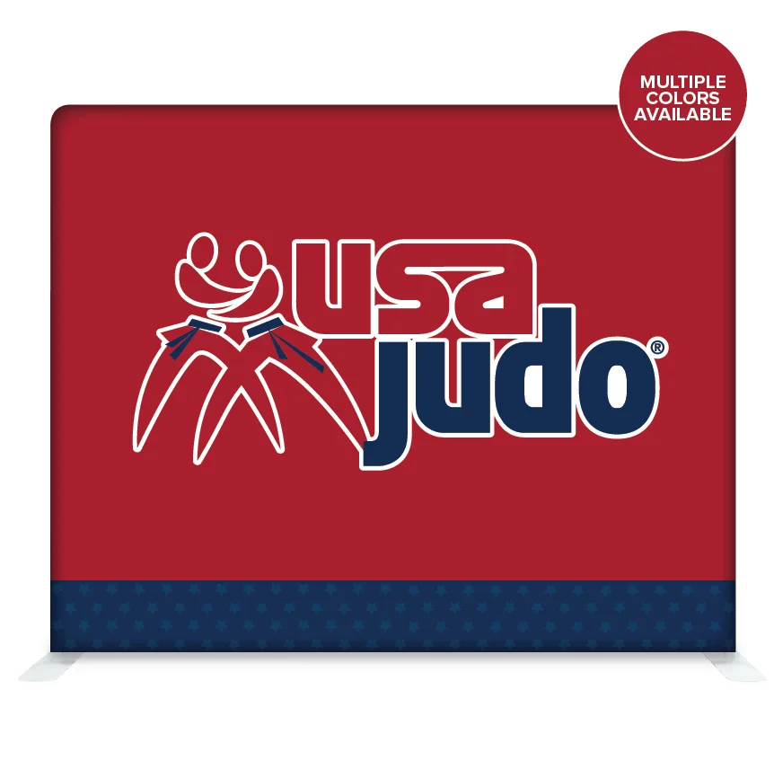 USA Judo 10ft Fabric Display