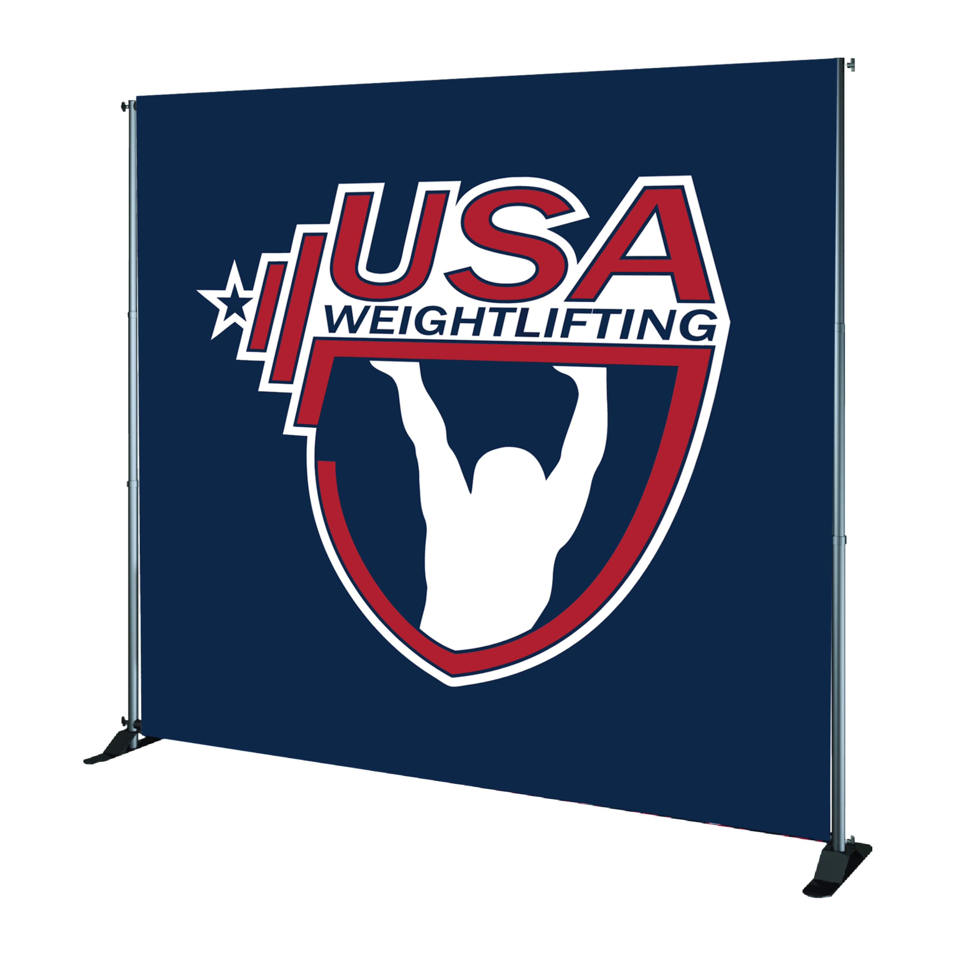 USAW Adjustable Telescoping Banner Stand