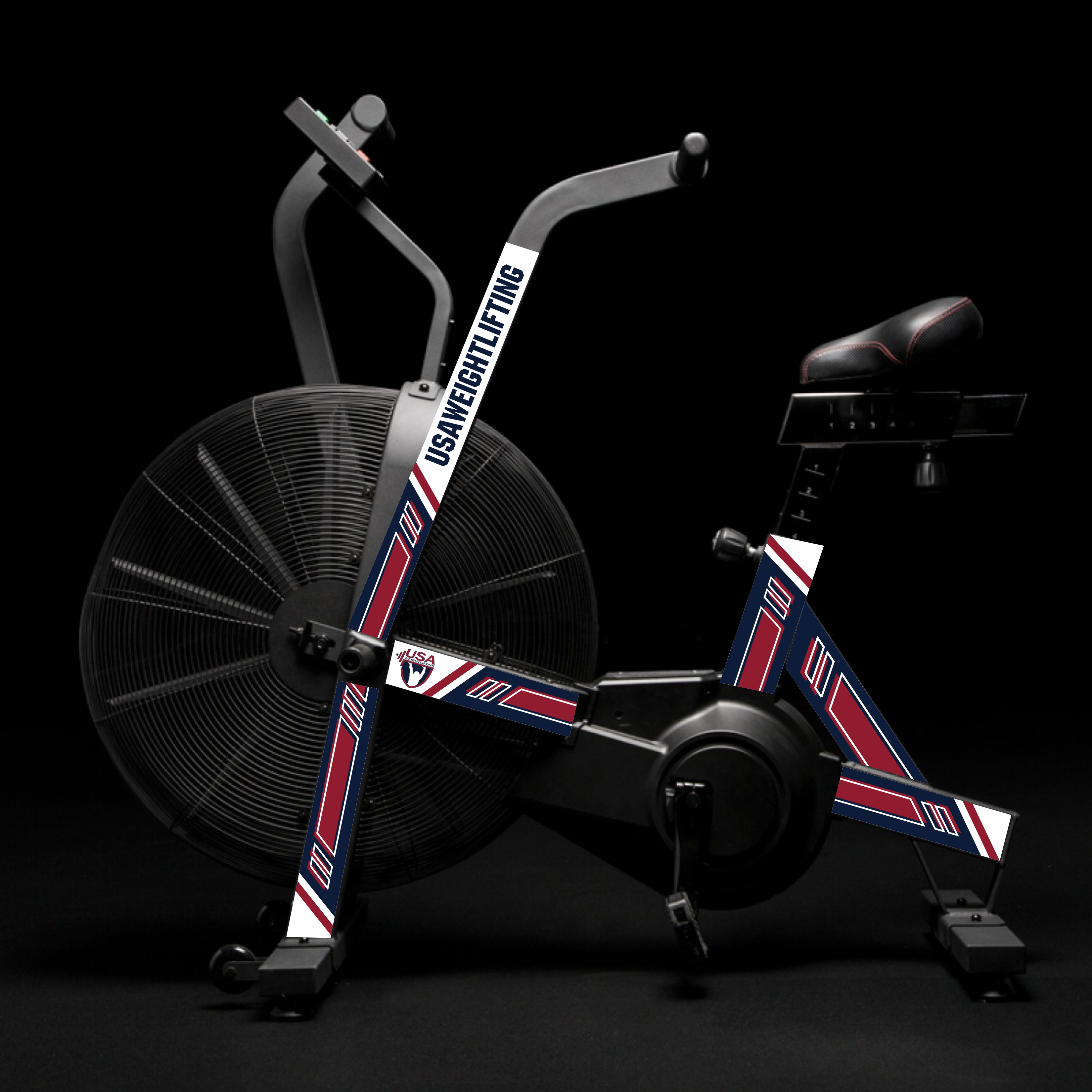 USAW Echo Bike Decals