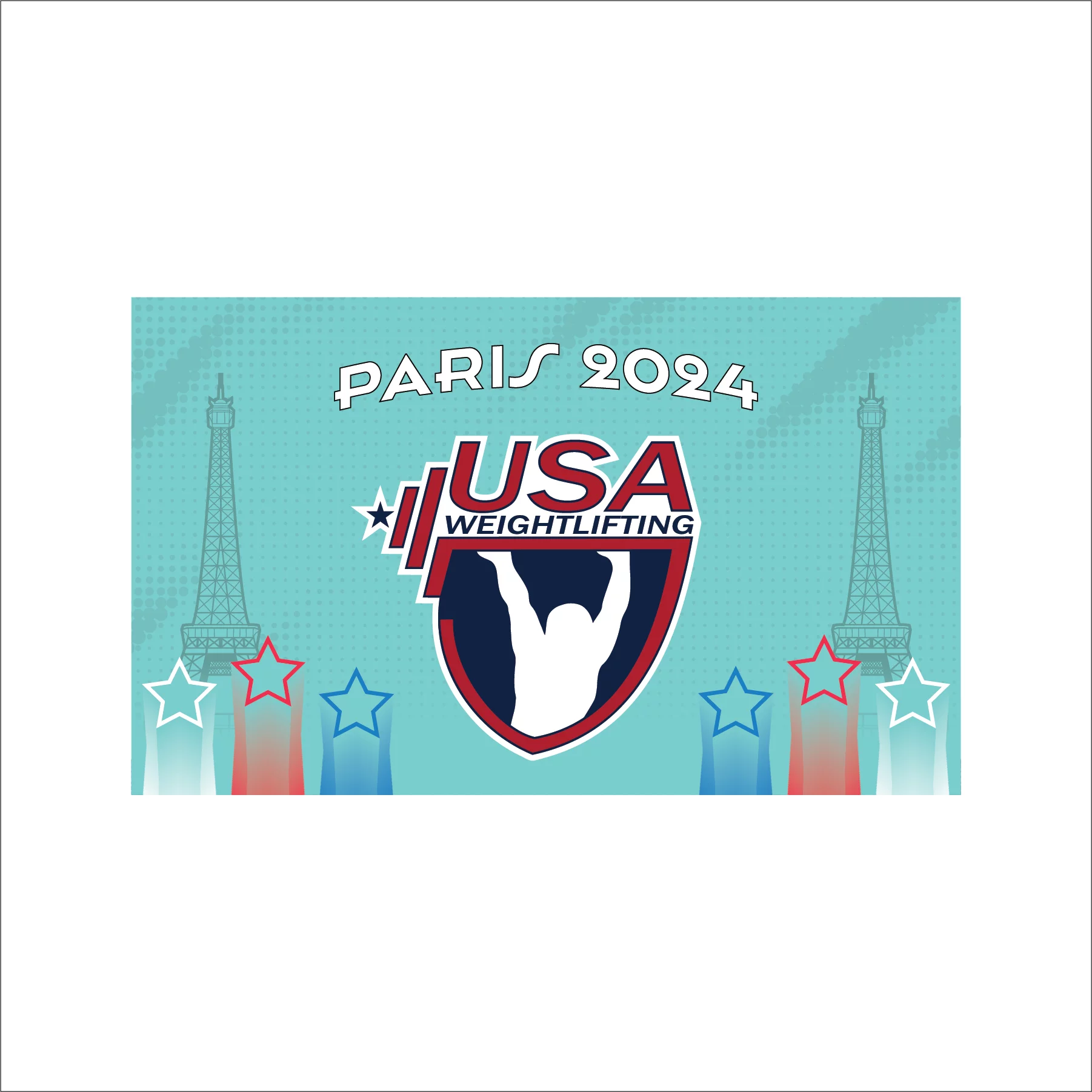 USAW Paris 2024 – Horizontal Banner