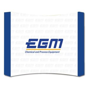 Curved Fabric Pop Up Display