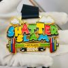 Custom-designed medals honoring winners in competitions and ceremonies