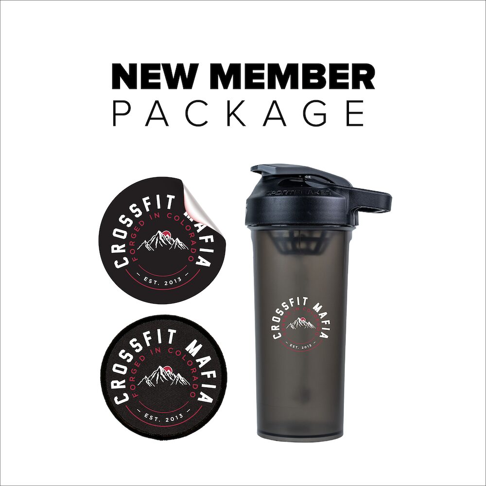 Personalized gym sign-on gifts with shaker bottles and decals