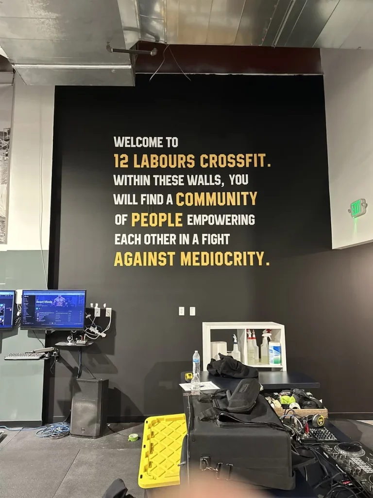 SignsRx expert-designed branding for gyms