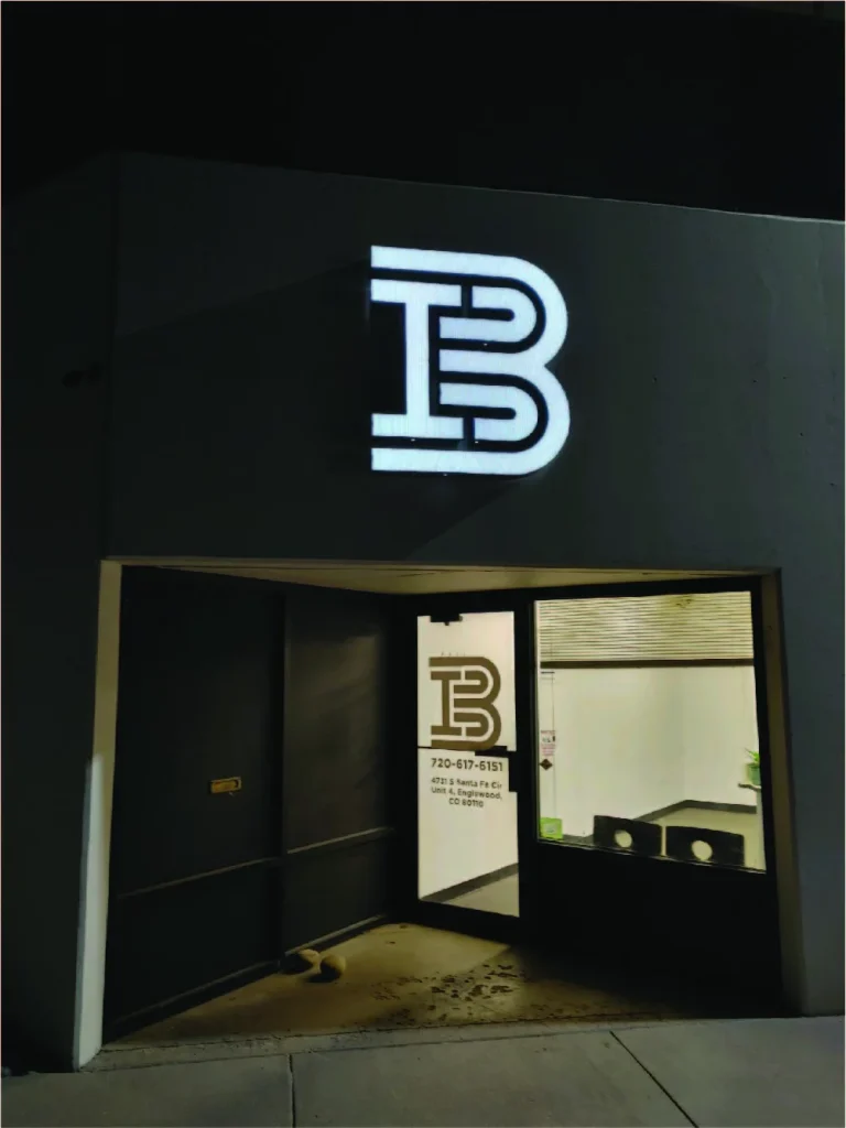 Creative storefront and parking signage solutions