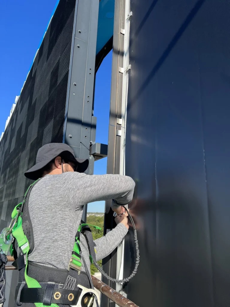 Professional signage services for the Rogue Invitational.