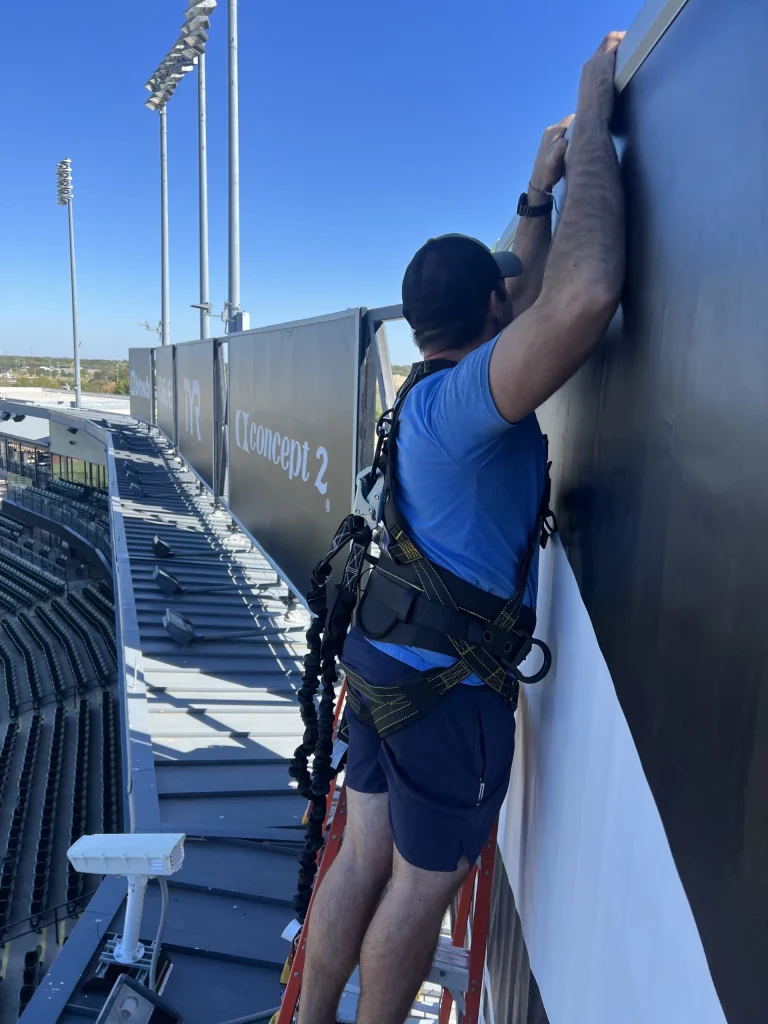 Tailored signage solutions for the Rogue Invitational.