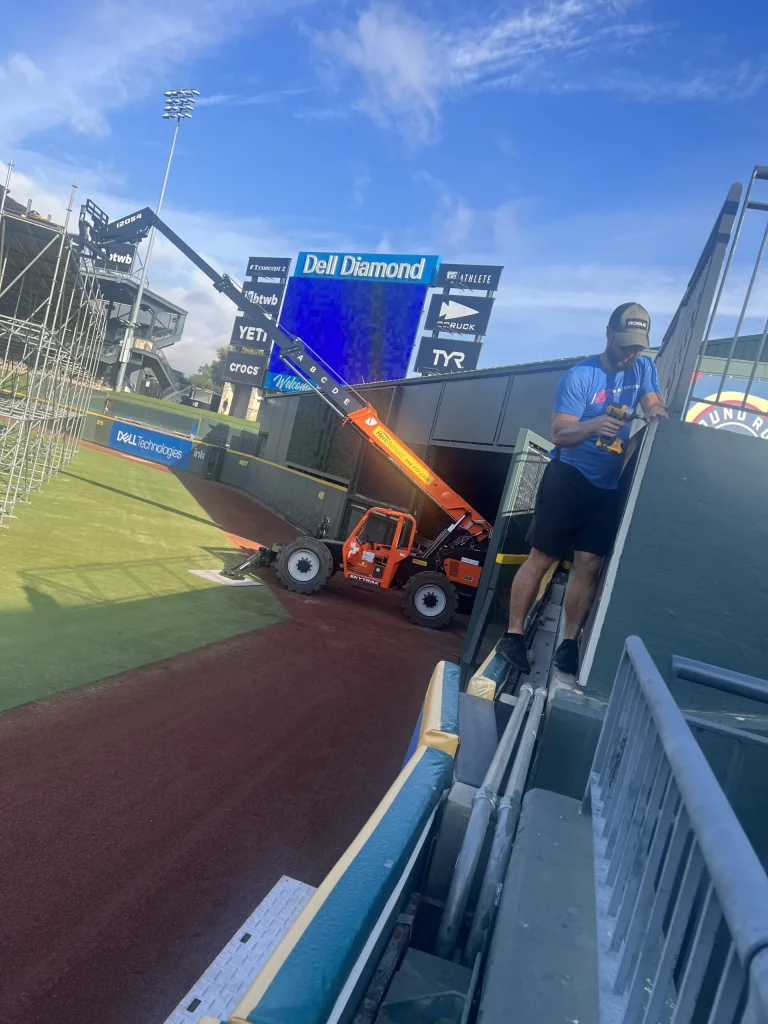 Signature signage for memorable events like Rogue Invitational.