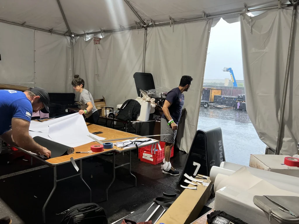 SignsRX signage at the prestigious Rogue Invitational.