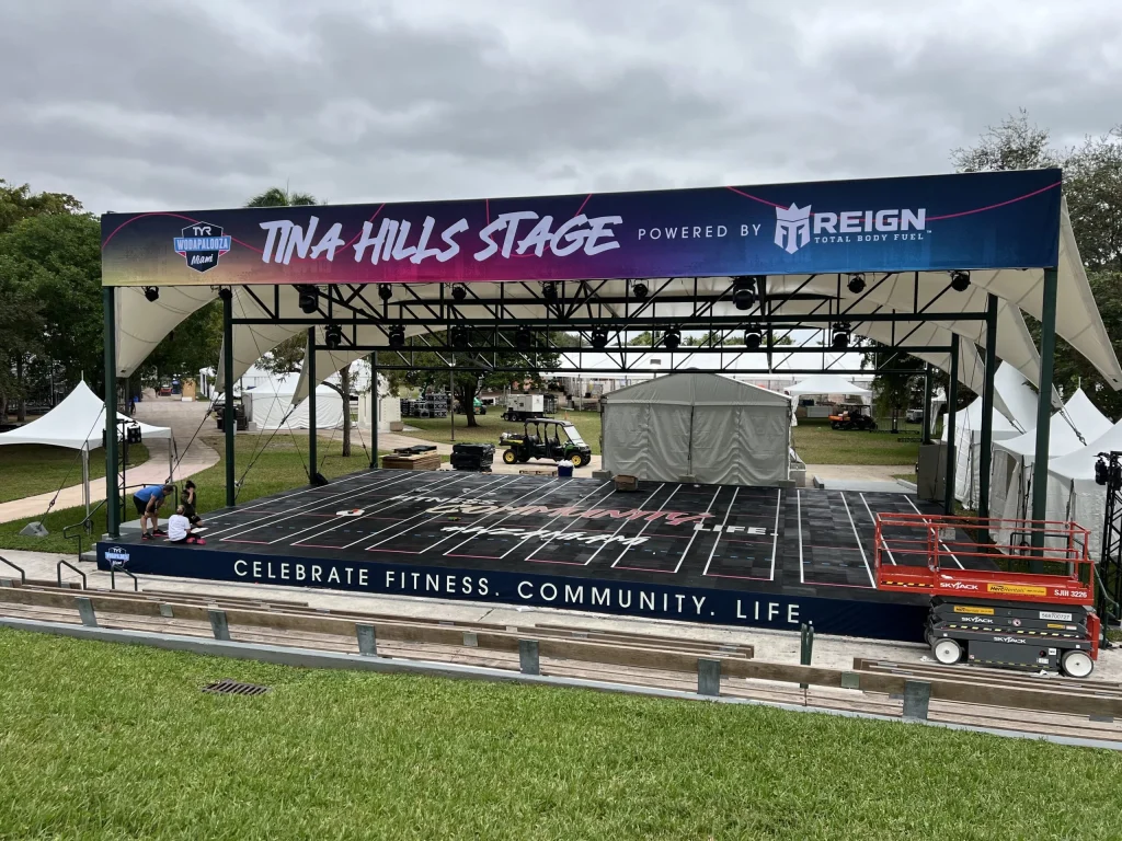 Wodapalooza branded gear for athletes and fans