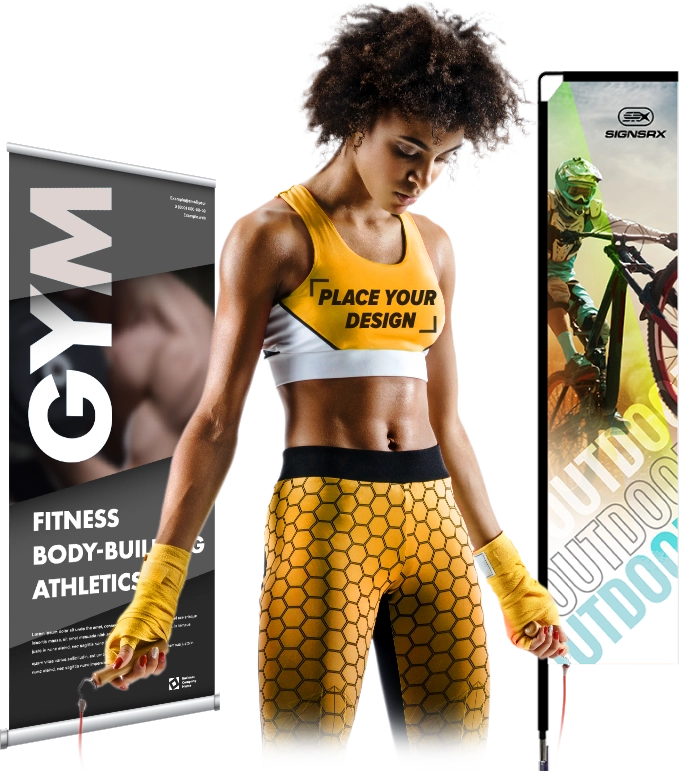 Large horizontal event banner with vibrant design and bold logo