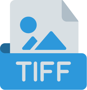 TIFF high‑resolution image file icon