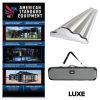 Luxe Retractable Banner Stand with vinyl graphic