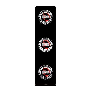 WSG 2' x 7.5' Straight Tension Fabric Display